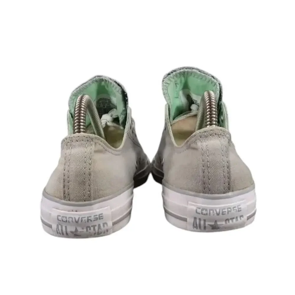 Converse Shoes Womens 8 Sneakers Chuck Taylor All Star Double Tongue Canvas Grey